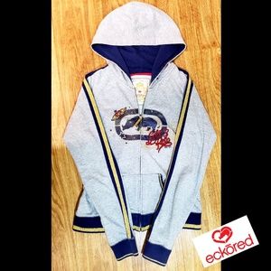 Ecko Red Hoodie Jacket - Large